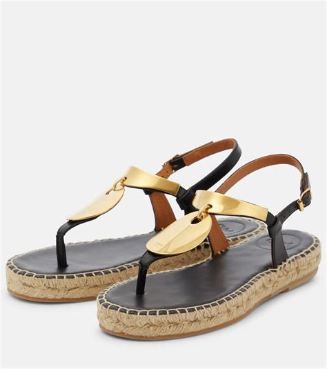 chloe pema espadrille|Pema espadrille sandal .